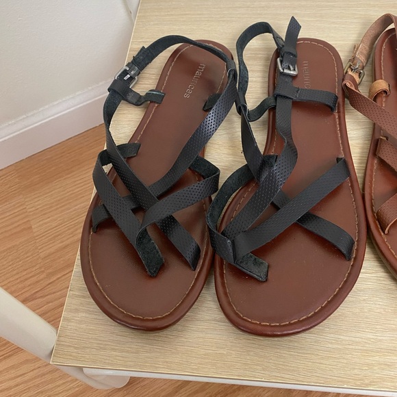 Maurices Size 9 Sandals Lot - Picture 2 of 7